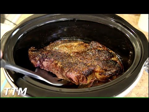 How to Cook a Chuck Roast in the Slow Cooker~Easy Cooking