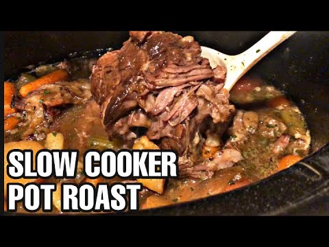 THE BEST SLOW COOKER POT ROAST RECIPE 2021 | Easy Crock Pot Roast Recipe | Budget friendly meals
