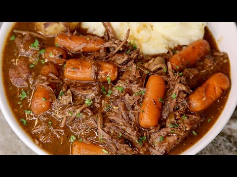 Super EASY Melt In Your Mouth Pot Roast Recipe | How To Make Pot Roast