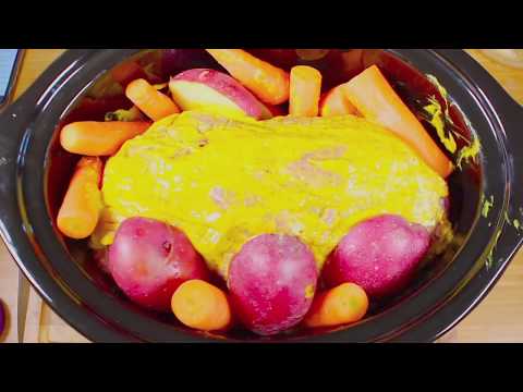 How to cook a Pork Roast in a Crock Pot recipe – slow cooker