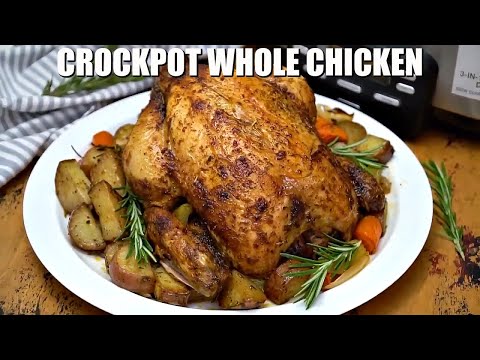 How to Make Crockpot Whole Chicken – Sweet and Savory Meals