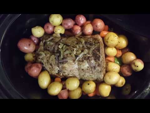 Meat cooking! (Eye of round roast) Crockpot