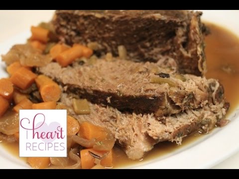 Pot Roast in the Crock Pot | I Heart Recipes