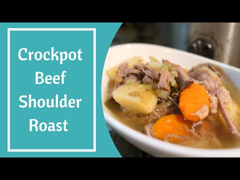 Crockpot Beef Shoulder Roast | 101 Food Travel