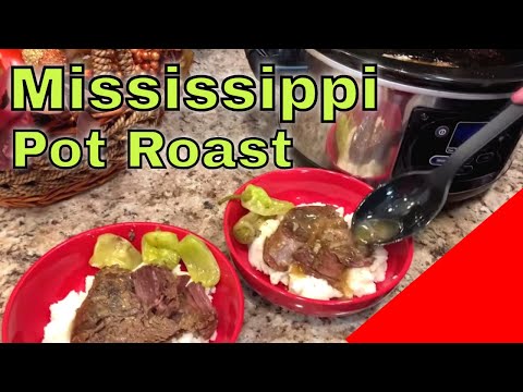 Mississippi Pot Roast Slow Cooker Recipe – Easy Crockpot Pot Roast