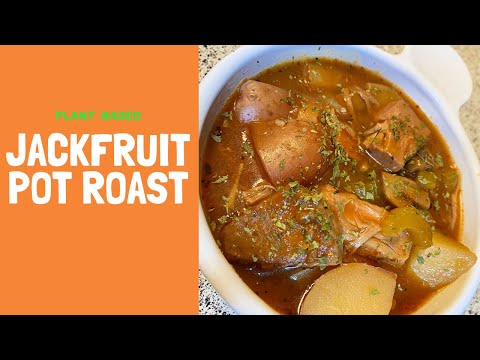 Amazingly Delicious Crockpot Jackfruit Roast| Quick and Easy Vegan Recipe