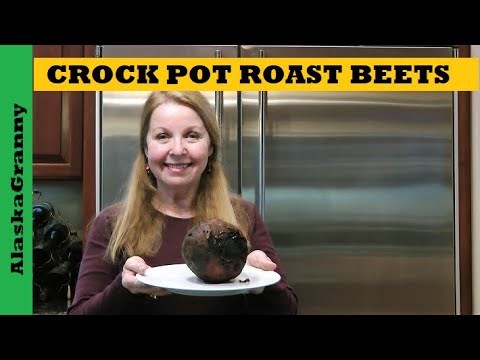Crock Pot Roasted Giant Beet – Really Big Beets