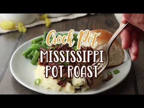 How to make: Crock Pot Mississippi Pot Roast