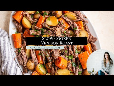 Slow Cooker Venison Roast [crockpot recipe]