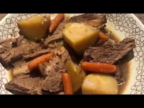 Quarantine Cooking with Carolyn Crockpot 3 Packet Beef Roast