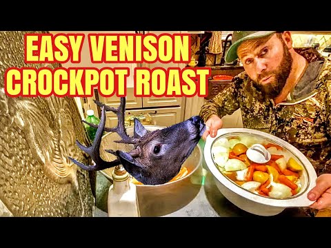 Venison Crockpot ROAST | (Easy Holiday Feast!) | HD [Cooking with Wild Game]