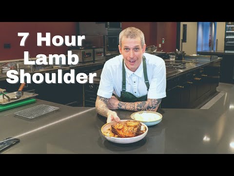 7-hour slow cooked lamb shoulder that will MELT in your mouth
