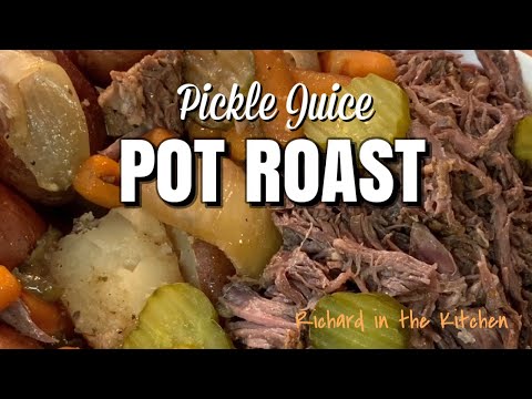 PICKLE JUICE POT ROAST – Crock Pot Recipe