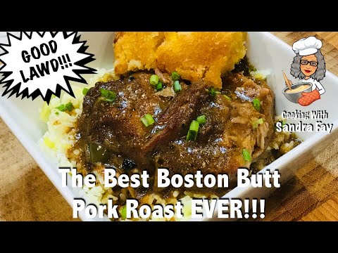 How To Make The Best Boston Butt Pork Roast Ever | Crockpot Slow Cooker Pot Roast Recipe