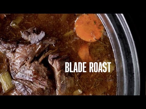 Cooking Game: Bone-in Blade Roast with Root Vegetables