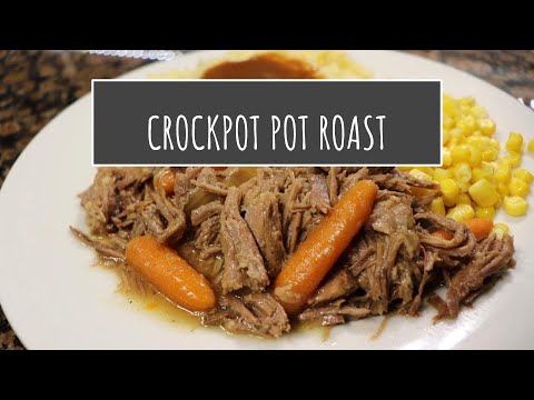EASY Slow Cooker Pot Roast (Crock Pot)