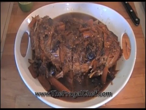 How to Make a Pot Roast in the Pressure Cooker or Crock-Pot