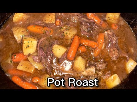 How To Cook Pot Roast | Crockpot Recipes