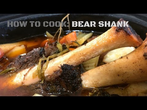 Cooking BEAR Meat: Crock Pot Recipe