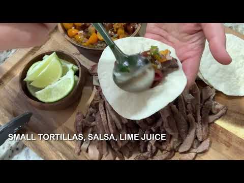 How to Cook Beef Tongue / Easy Crockpot Recipe / Lengua Tacos
