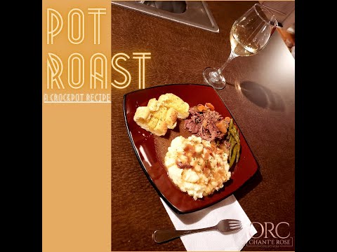 Pot Roast | Crockpot Recipe | Slow Cook Pot Roast | Pot Roast Tutorial