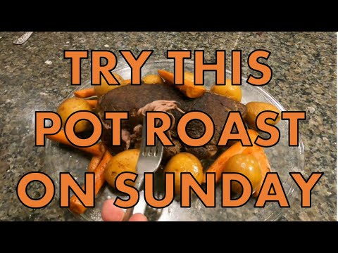 How To Make A Delicious Slow Cooker Pot Roast | Crock Pot Perfection!!
