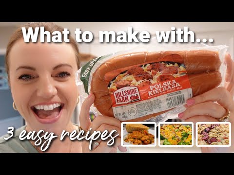 What to make with…KIELBASA sausage | 3 easy recipes using Kielbasa