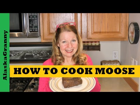 How To Cook Moose…Moose Roast In Crock Pot…Yukon Marinade