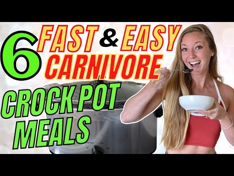 6 Insanely EASY Carnivore Crock Pot Recipes (Simple & Affordable Carnivore Meals)