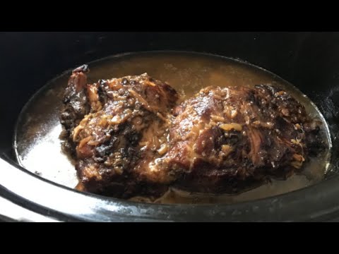 Crock Pot Boston Butt Roast  RECIPE/ Cooking while sleeping