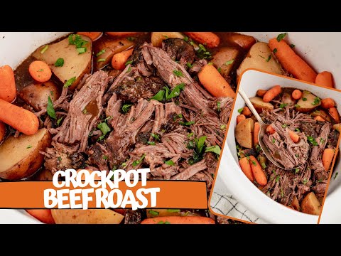 4-Ingredient Slow Cooker Beef Roast (Crockpot)