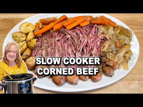 Slow Cooker CORNED BEEF BRISKET