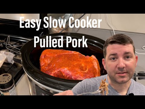 Easy Slow Cooker Pulled Pork