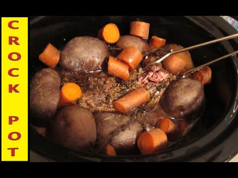 Crock Pot Roast Recipe — “Pot Roast Recipe”
