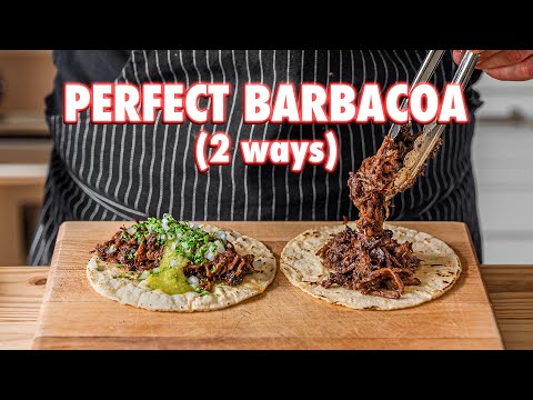 Perfect Homemade Barbacoa Tacos (2 Ways)