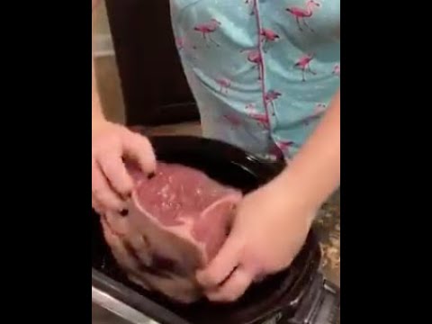 Beef Rump Roast in the Crock Pot