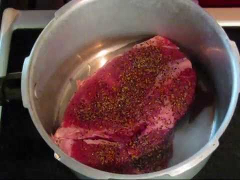 HOW TO COOK A POT ROAST ( IN A PRESSURE COOKER )