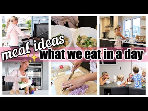 *NEW* WHAT WE EAT IN A DAY EASY DELICIOUS MEAL IDEAS + DINNER RECIPE COOK WITH ME TIFFANI BEASTON 23
