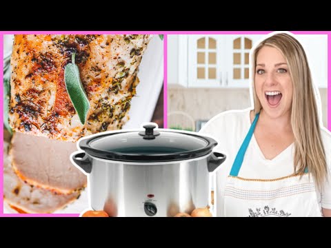 Crock Pot Pork Loin, Easy Slow Cooker Recipe- Family Favorite