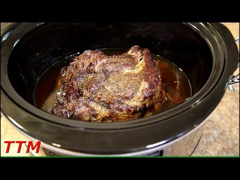 EASY Chuck Roast Slow Cooker Recipe