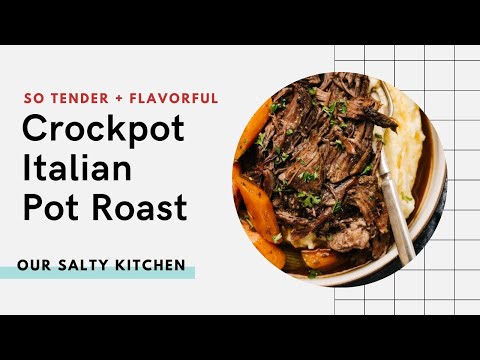 Slow Cooker Italian Pot Roast