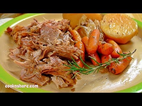 Slow Cooker Pork Roast and Subs (Episode 1)