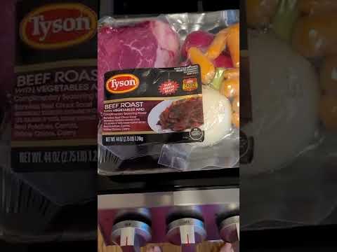 Tyson Beef Roast with Vegetables and Seasoning Packet from Aldi