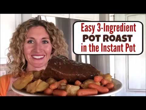 Instant Pot 3-Ingredient Rump Roast