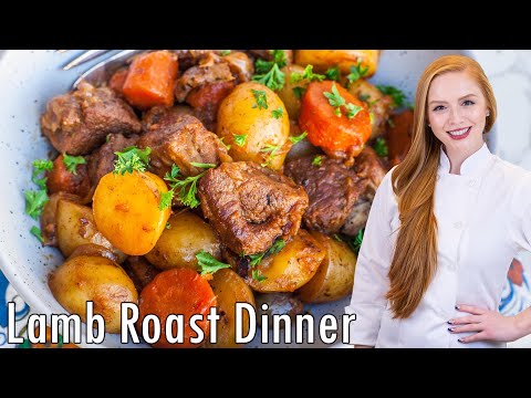 EASY Lamb Roast Dinner Recipe – 15 Minutes of Prep!! Oven, Slow-Cooker or Instant Pot!!