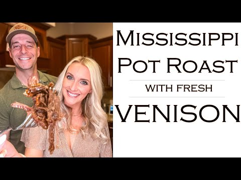 Mississippi Pot Roast with VENISON?? Yes, Please!!  Try This EASY and CREATIVE Venison Recipe!