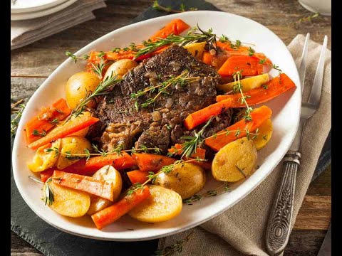 Crock Pot Chuck Roast with Potatoes and Carrots