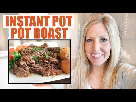 The BEST Instant Pot Roast Recipe! Dump and Go!
