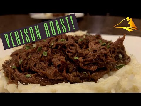 VENISON ROAST – Mississippi Pot Roast – Delicious and Easiest recipe EVER!